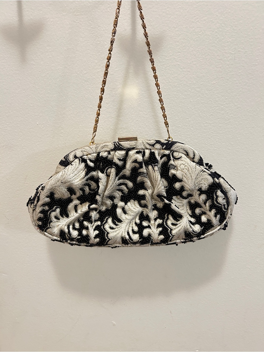 Kate Landry Baroque Fabric Evening Bag